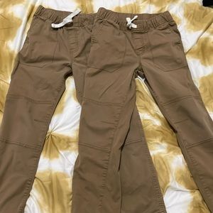 Khaki Cat & jack pants size 8